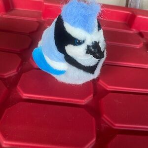 Bluejay Plush Noise Making Bird Vintage